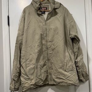 Free Country Men's Khaki Windbreaker Jacket Size XXL